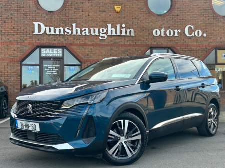2021 Peugeot 5008 FL Allure 1.5 Blue HDI 130 AUTO 7 Seater €29,950