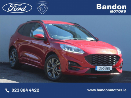 2021 Ford Kuga ST-LINE 1.5 EcoBlue 120PS. How good does this Kuga look in LUCID RED? Always a quick seller. Register your interest now. €27,950