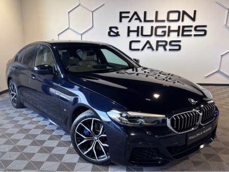 2020 BMW 5 Series 530E M SPORT AUTO HYBRID FACELIFT MODEL  // CREAM LEATHER €36,950