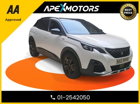 2017 Peugeot 3008 FINANCE ARRANGED * TOP-SPEC GT LINE BLUEHDI S/S * NEW NCT OCT-27 * IMMACULATE * 5-STAMPS SERVICE HISTORY * AA APPROVED * 101 SAFETY CHECKLIST * HEATED SEATS * COLOUR REVERSE CAMERA * LOW DIESEL MILES