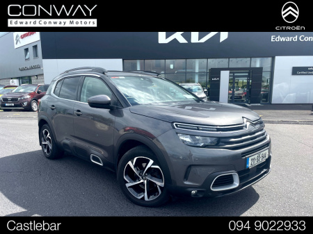 2021 Citroen C5 Aircross AUTO, AUTO      Will fit 3 baby seats with or without isofix,  FEEL BLUEHDI 130 S S&S EAT8 4DR €26,000