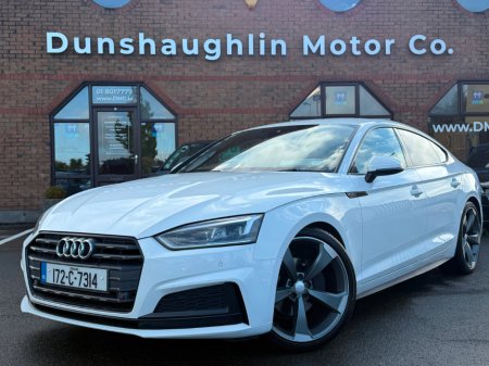 2017 Audi A5 2.0TDI S-LINE BLACK EDITION190BHP SPORTBACK AUTO *HIGH SPEC*