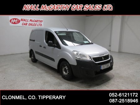 2017 Peugeot Partner ACTIVE 1.6 BLUE HDI 3 SEATER - SCRAPPAGE AVAILABLE