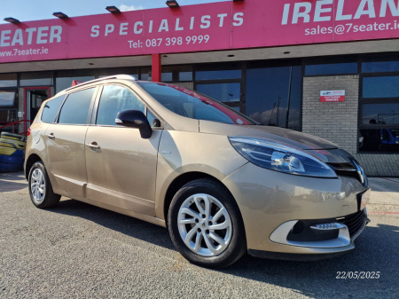 2016 Renault Grand Scenic GLASS MOONROOF, LIMITED EDITION PANORAMIC ROOF 7 SEATER