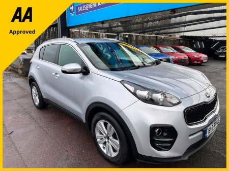 2018 Kia Sportage 1.7 CRDI, PLATINUM MODEL, NATIONWIDE WARRANTY, LOW MILES, AA APPROVED, FINANCE, 5 STAR REVIEWS €16,995