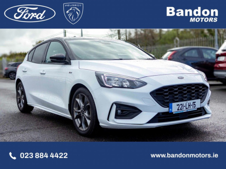 2022 Ford Focus €1,000 SCRAPPAGE AVAILABLE! Ford Focus Black Pack 1.0T EcoBoost Hybrid 125PS ST-Line. €21,950