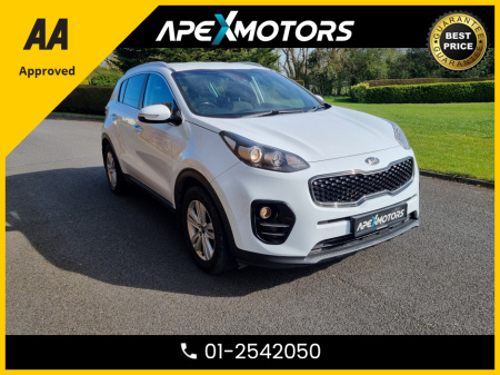 2018 Kia Sportage FINANCE ARRANGED * NEW NCT APR-27 * 9-STAMPS SERVICE HISTORY * AA APPROVED * 101 SAFETY CHECKLIST * IMMACULATE * TOP-SPEC 5DR SUV * LOW DIESEL MILES * CRUISE CONTROL and SPEED LIMITER * 2-KEYS
