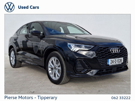 2024 Audi Q3 35 TDI 150HP S Tronic S line Black Edition Pan Roof €52,950