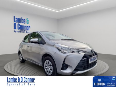 2019 Toyota Yaris 1.0 AUTOMATIC *** SILVER MET *** VERY LOW MILES ****REVERSE CAMERA ****LANE ASSIST ***** IMMOBILISER ****