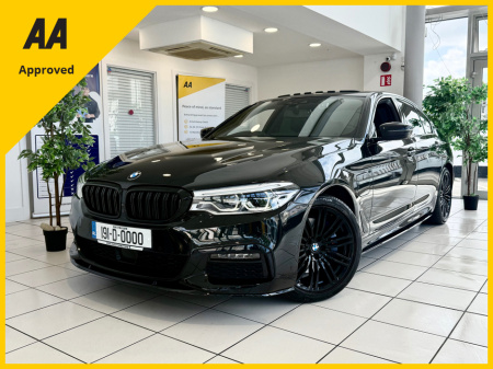 2019 BMW 5 Series 26,223KMS 530E G30 MSPORT SUNROOF/HARMON KARDON/LEATHER/HEADSUP DISPLAY/360 CAMERAS PLUG IN HYBRID €33,900