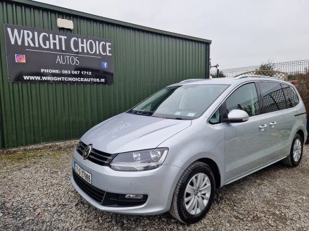 2017 Volkswagen Sharan Comfortline 2.0TDI D6F 150BHP Auto