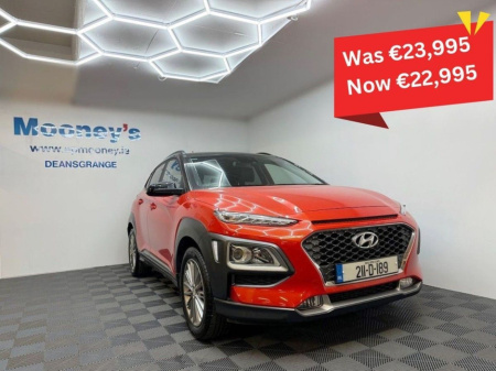 2021 Hyundai Kona  €22,995