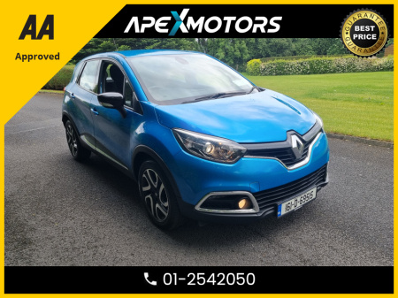 2016 Renault Captur FINANCE ARRANGED * 0.9 TCE DYNAMIQUE NAV 5 * NEW NCT MAY-27 * 5-STAMPS SERVICE HISTORY * AA APPROVED * 101 SAFETY CHECKLIST * IMMACULATE * TOP-SPEC 5DR HATCH * LOW MILES * CRUISE CONTROL 01-2542050 €8,749