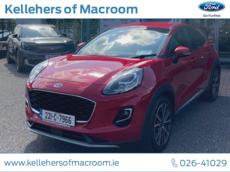 2022 Ford Puma TITANIUM 5DR 1.0T 125PS mHEV