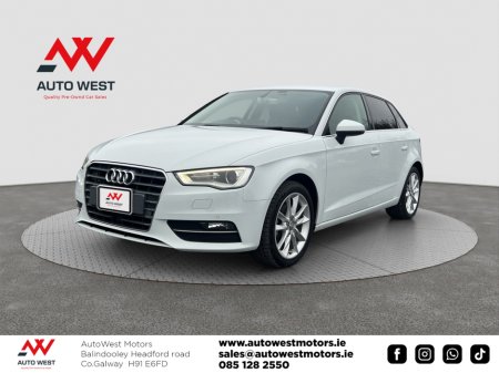 2016 Audi A3 2016 Audi A3 1.4 TFSI S-Tronic Automatic €15,950