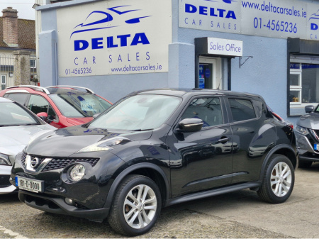 2018 Nissan Juke N-CONNECTA 1.2 PETROL 115BHP NCT 07/27 FINANCE AVAILABLE @ €48 PER WEEK TOUCH SCREEN MEDIA/ REVERSE CAMERA/ BLUETOOTH/ HISTORY CHECKED €10,750