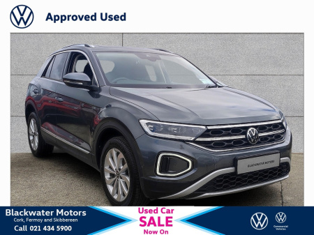 2022 Volkswagen T-Roc 1.0TSI 110BHP STYLE PLUS €29,995