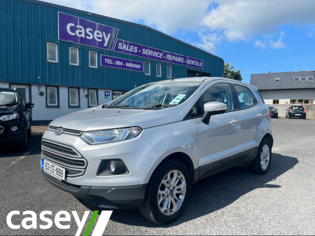 2015 Ford Ecosport 1.0T ECOBOOST ZETEC 1 125PS 5DR