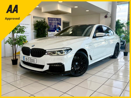2019 BMW 5 Series 530e G30 MSPORT 66,000KMS/LEATHER/HEADSUP DISPLAY/ CREAM LEATHER/DIGITAL CLIMATE CONTROLS €32,900