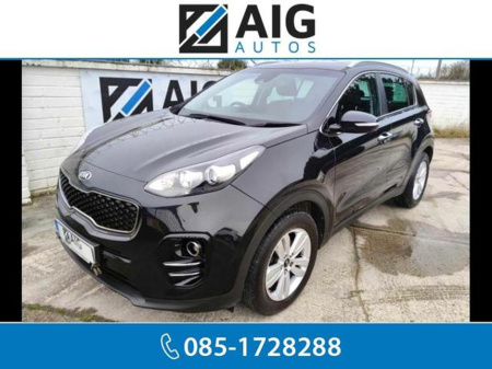 2017 Kia Sportage 1.7 CRDI 2 ISG S-A AUTO SAT NAV REV CAM SUV €20,950