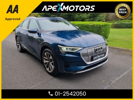 2020 Audi e-tron FINANCE ARRANGED * TECHNIK 50 QUATTRO * FULL ELECTRIC * 230kW 50 Quattro 71kWh Technik 5dr Auto * NEW NCT NOV-27 * IMMACULATE * AA APPROVED * 101 SAFETY CHECKLIST * AUTOMATIC * HEATED SEATS * COLOUR R