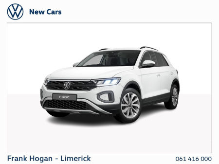 2025 Volkswagen T-Roc 2 SEAT COMMERCIAL - €40,350 - VAT €6,624 = €33,726 - CALL SALES 061-416000