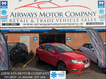 2015 SEAT Ibiza 1.2 * 5 SPEED MANUAL * MEDIASTREAM * AIRCON * ALLOYS * FOGS * €8,995