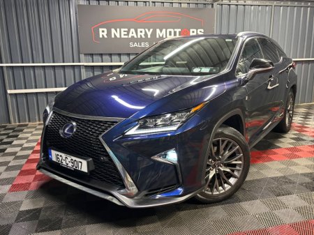 2016 Lexus RX 450 h Hybrid F-Sport Awd Auto