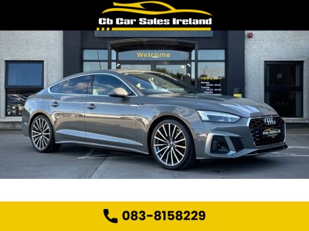 2022 Audi A5 2.0 TDI 35 S line Sportback 5dr Diesel S Tronic Euro 6 (s/s) (163 ps) CHRONOS GREY + VIRTUAL COCKPIT + REVERSING CAMERA