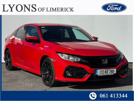 2017 Honda Civic Honda Civic 1.0L Smart Plus Pack 5dr €17,950