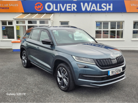 2019 Skoda Kodiaq * SPORTLINE**7S SPORT 2.0 TD 150 DSG 4X 4DR AUTO €2000 Scrappage offer. €32,950