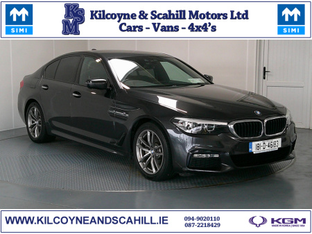 2018 BMW 5 Series D G30 M SPORT 4DR AUTO