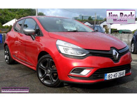 2018 Renault Clio GT LINE TCE 89BHP 5DR     NCT 01/27..... €10,994