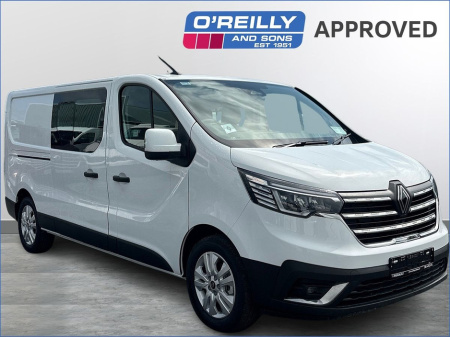 2025 Renault Trafic Crew Cab 150BHP EXTRA LWB 6 Seater €55,500