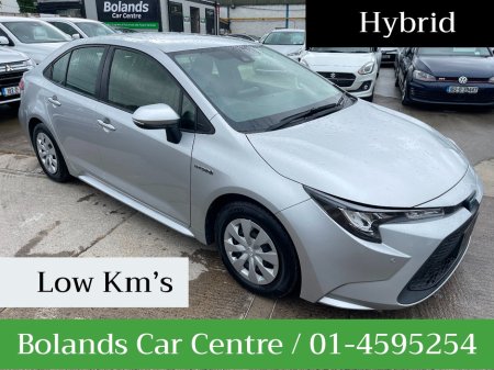 2019 Toyota Corolla (Very Low Km's) HYBRID 1.8 AUTOMATIC SALOON 4DR MODEL  www.bolandscarcentre.ie