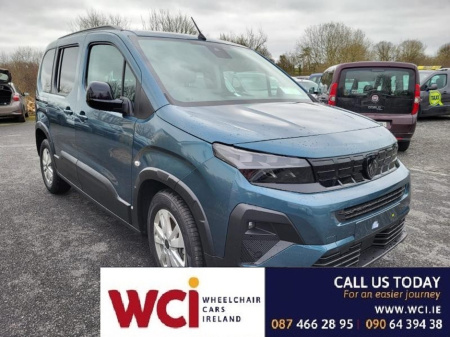 2025 Peugeot Rifter 1.5l 100bhp Allure+ €37,995