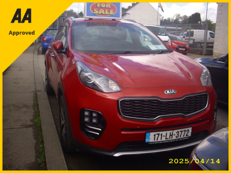2017 Kia Sportage 2.0 GT-LINE AWD 134BHP 5DR CRDI