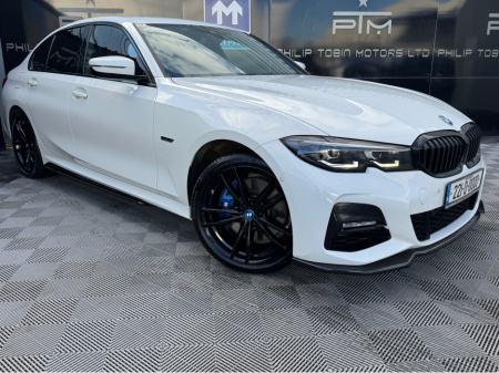 2022 BMW 3 Series 330e M Sport Pro M Performance Auto Red Leather