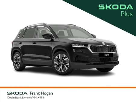 2026 Skoda Karoq Selection Plus 1.5 TSI 150HP 0% Finance 261 Contact Frank Hogan Skoda 061-416000