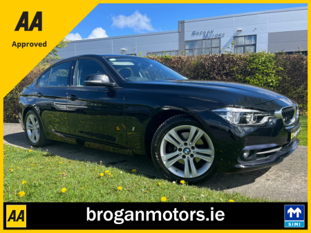 2017 BMW 3 Series 330e 2.0 T Sport*Petrol Plug In Hybrid*Sat Nav*New Nct 04-2027*Full Service History*AA & Simi Approved Dealer 2025 €17,995