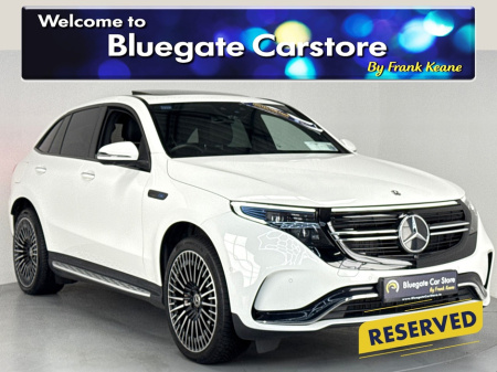 2021 Mercedes-Benz EQC 400 AMG LINE4MATIC PREMIUM NEW NCT**PANORAMIC SUNROOF**BLACK LEATHER INTERIOR**FRONT HEATED ELECTRIC ADJUSTABLE SEATS**TOUCH SCREEN INFOTAINMENT**APPLE CARPLAY**REVERSE CAMERA**DRIVE MODES**21
