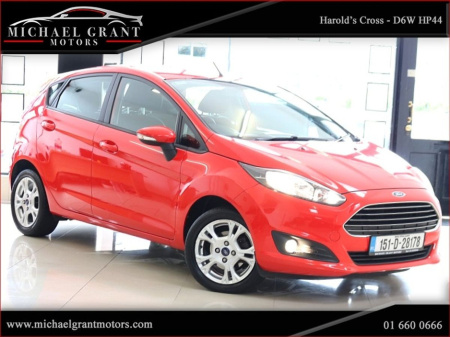 2015 Ford Fiesta 1.25 PETROL ZETEC ONLY 53KM / 1 OWNER / IRISH CAR