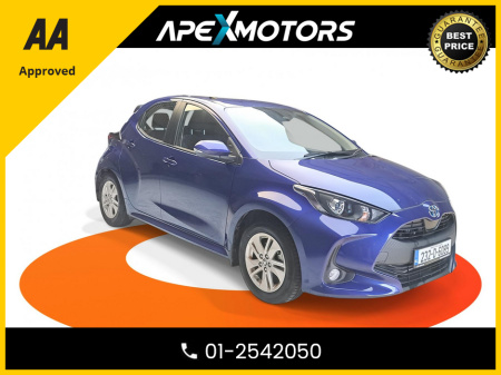 2023 Toyota Yaris FINANCE ARRANGED * IRISH CAR * 1.5 HYBRID LUNA 4DR AUTO * TOP-SPEC LUNA 5DR HATCH * STAMPED SERVICE HISTORY * AA APPROVED * 101 SAFETY CHECKLIST * AUTOMATIC HYBRID * IMMACULATE * COLOUR REVERSE CAMERA €21,949