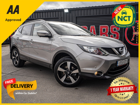 2017 Nissan Qashqai 172 Qashqai 1.2 PREMIUM/FSH/New NCT/1yr warranty €15,888