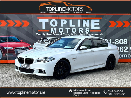 2015 BMW 5 Series //M-SPORT//AUTO///LOW MILES//BEIGE LEATHER//IMMACULATE// €18,950