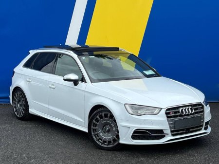 2014 Audi S3 QUATTRO 2.0 TFSI AUTO // PAN SUNROOF // 300 BHP // LEATHER SPORT INTERIOR // BANG & OLUFSEN