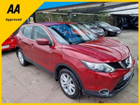 2015 Nissan Qashqai 1.6 DSL , AUTOMATIC, SV MODEL, LOW MILEAGE, NEW NCT, NATIONWIDE WARRANTY, FINANCE, 5 STAR REVIEWS €12,995