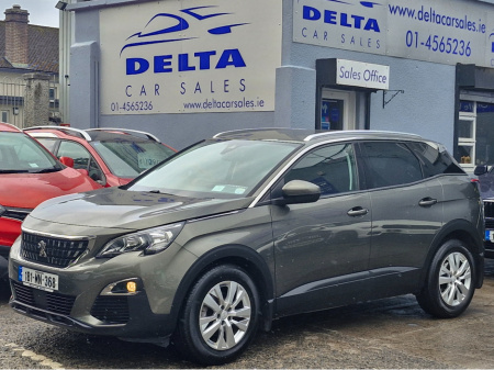 2018 Peugeot 3008 ACTIVE 1.2 PETROL 130BHP NCT 01/26 TAX 07/25 FINANCE AVAILABLE @ €72 PER WEEK 2 KEYS/ FULL SERVICE HISTORY/ WET BELT REPLACED 2024/ TOUCH SCREEN MEDIA/ ANDROID AUTO/ APPLE CAR PLAY/ HISTORY CHECKED €15,900
