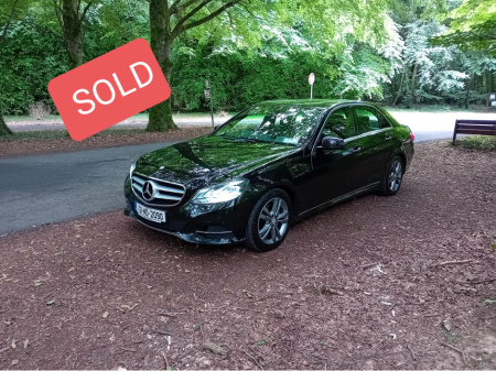 2013 Mercedes-Benz E Class (NOW SOLD) E220 CDI BLUE EFFICIENCY SE 4DR AUTO @ REDDY2DRIVE LTD €11,500