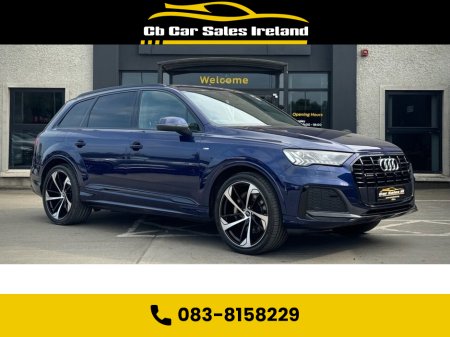 2021 Audi Q7 3.0 TDI V6 50 S line SUV 5dr Diesel Tiptronic quattro 1 OWNER + FULL LEATHER INTERIOR + VIRTUAL COCKPIT